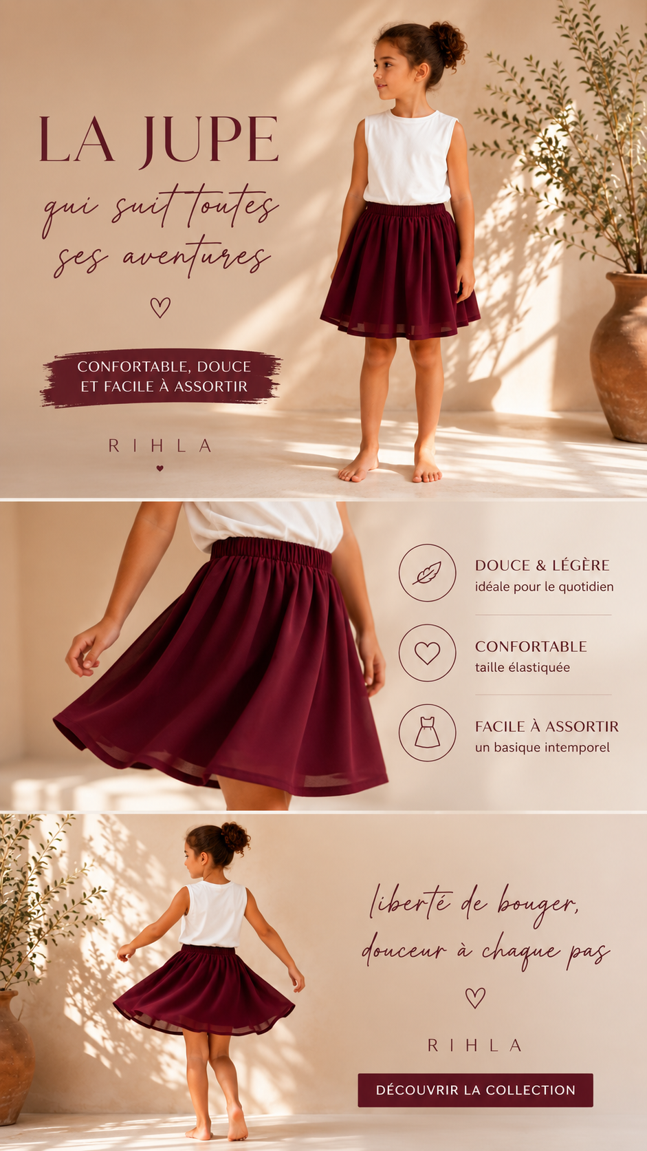 Jupe enfant - Mini Siena