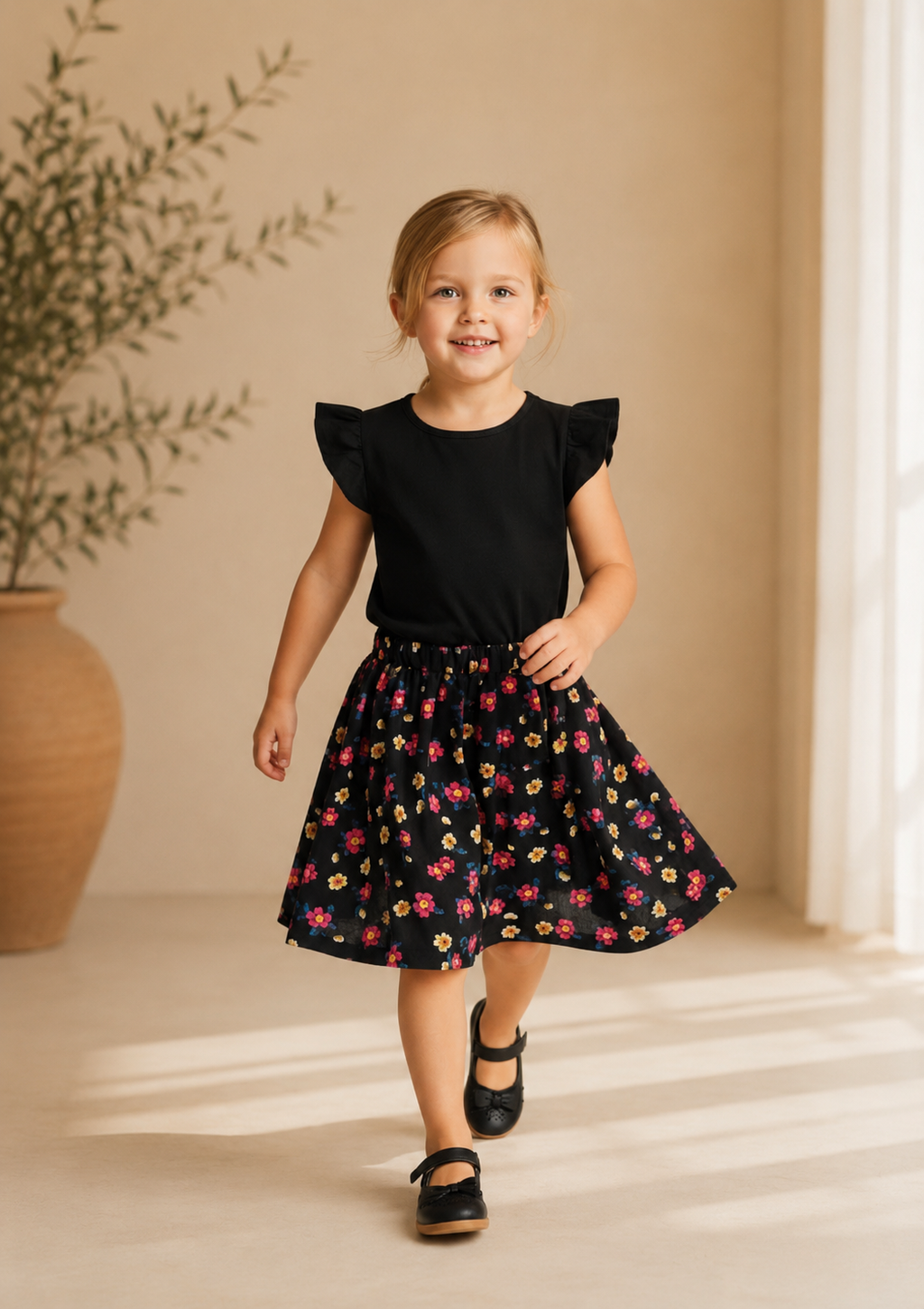 Jupe enfant - Mini Flora