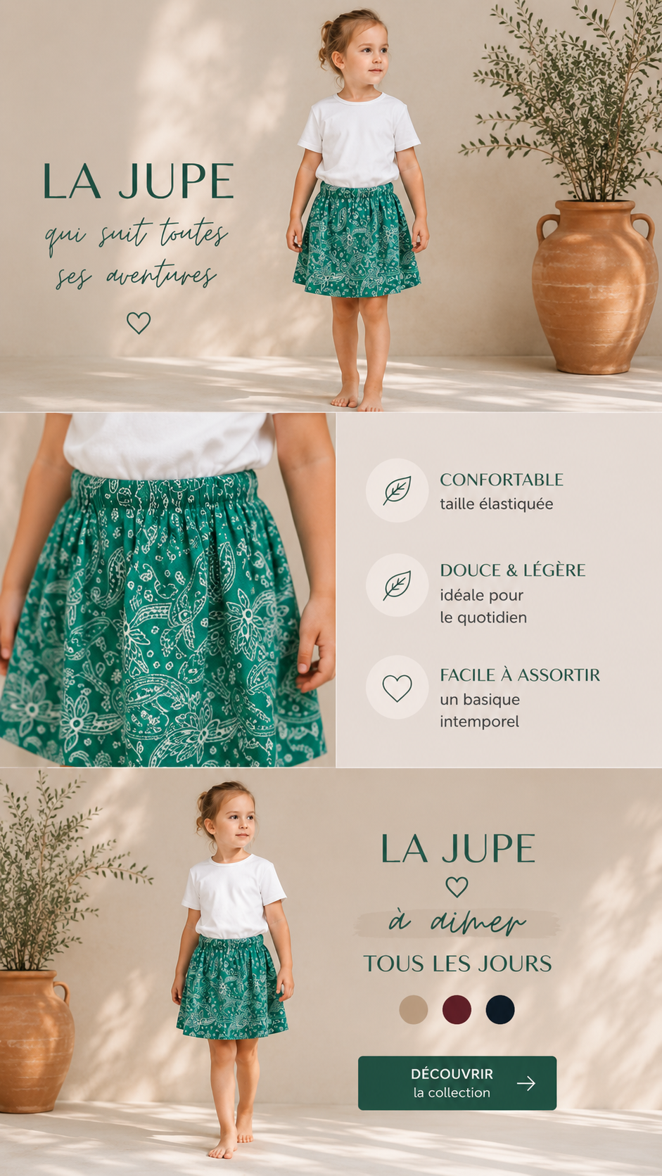 Jupe enfant - Mini Bahia