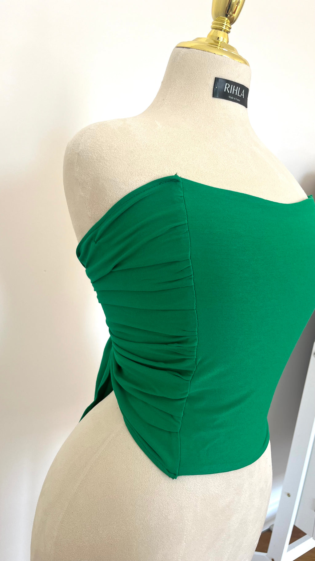 Bustier BLOOM – Jersey coloré à nouer