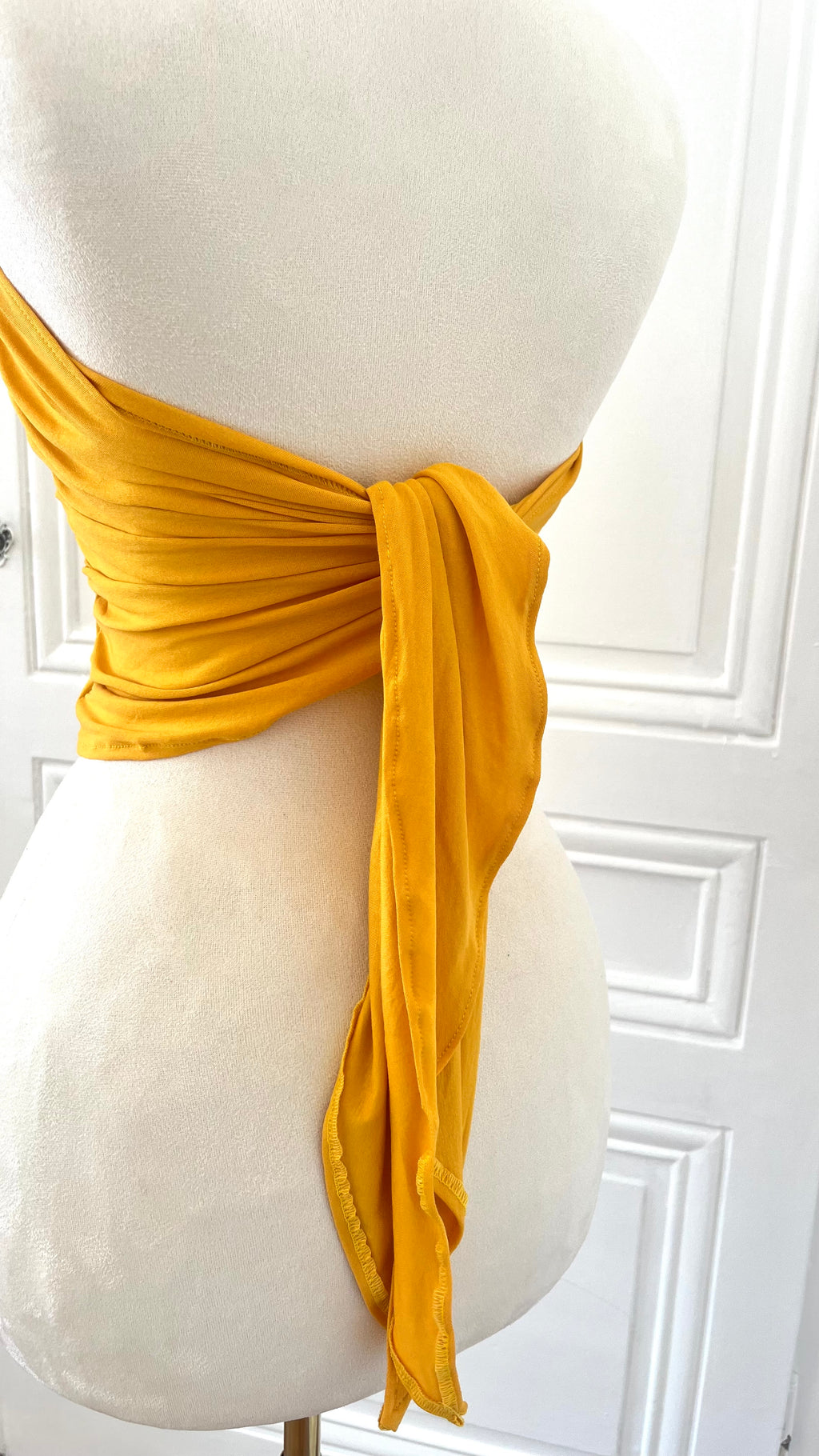 Bustier BLOOM – Jersey coloré à nouer