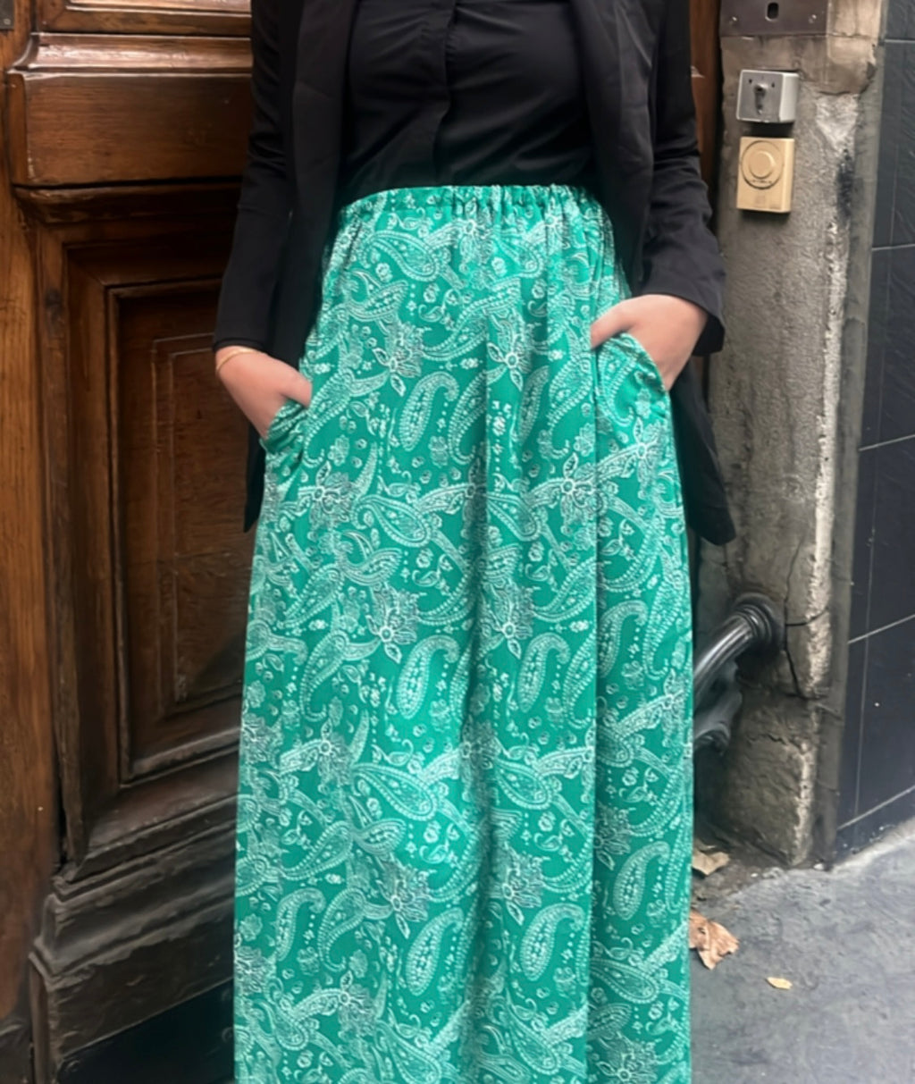 Jupe Bahia sur mesure - Longue, fluide avec poches