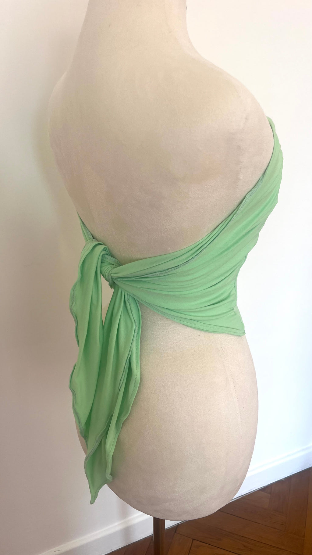 Bustier BLOOM – Jersey coloré à nouer