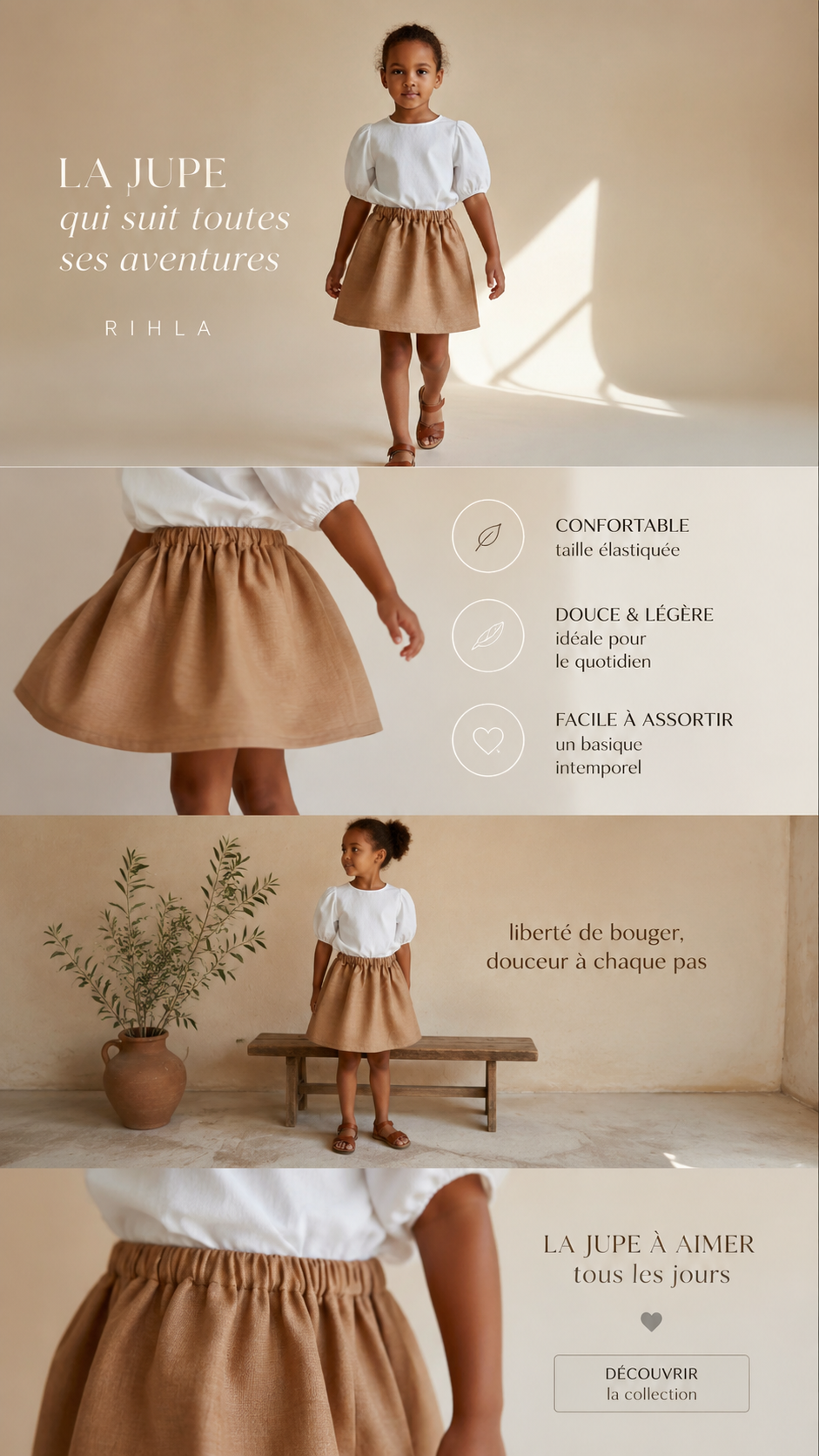 Jupe enfant - Mini Sima