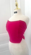 Bustier BLOOM – Jersey coloré à nouer