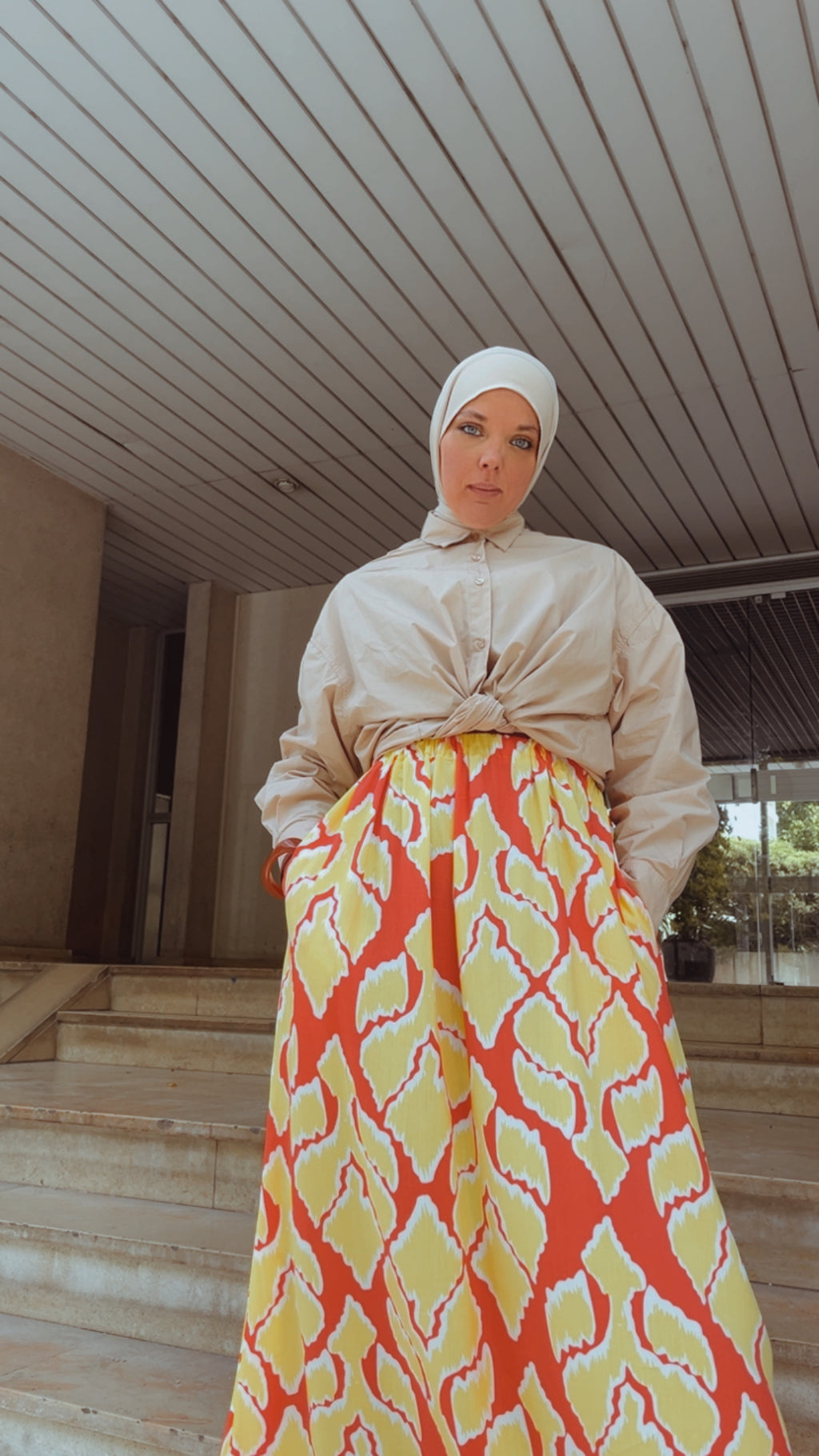 Jupe longue Luzia - Fabriquée en France sur mesure